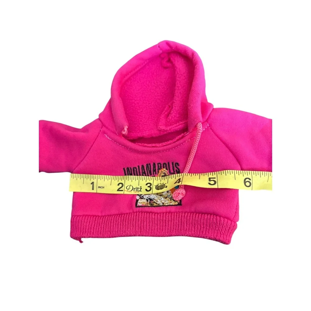 Indianapolis Zoo Pink Hoodie Doll Plush Outfit 12–13